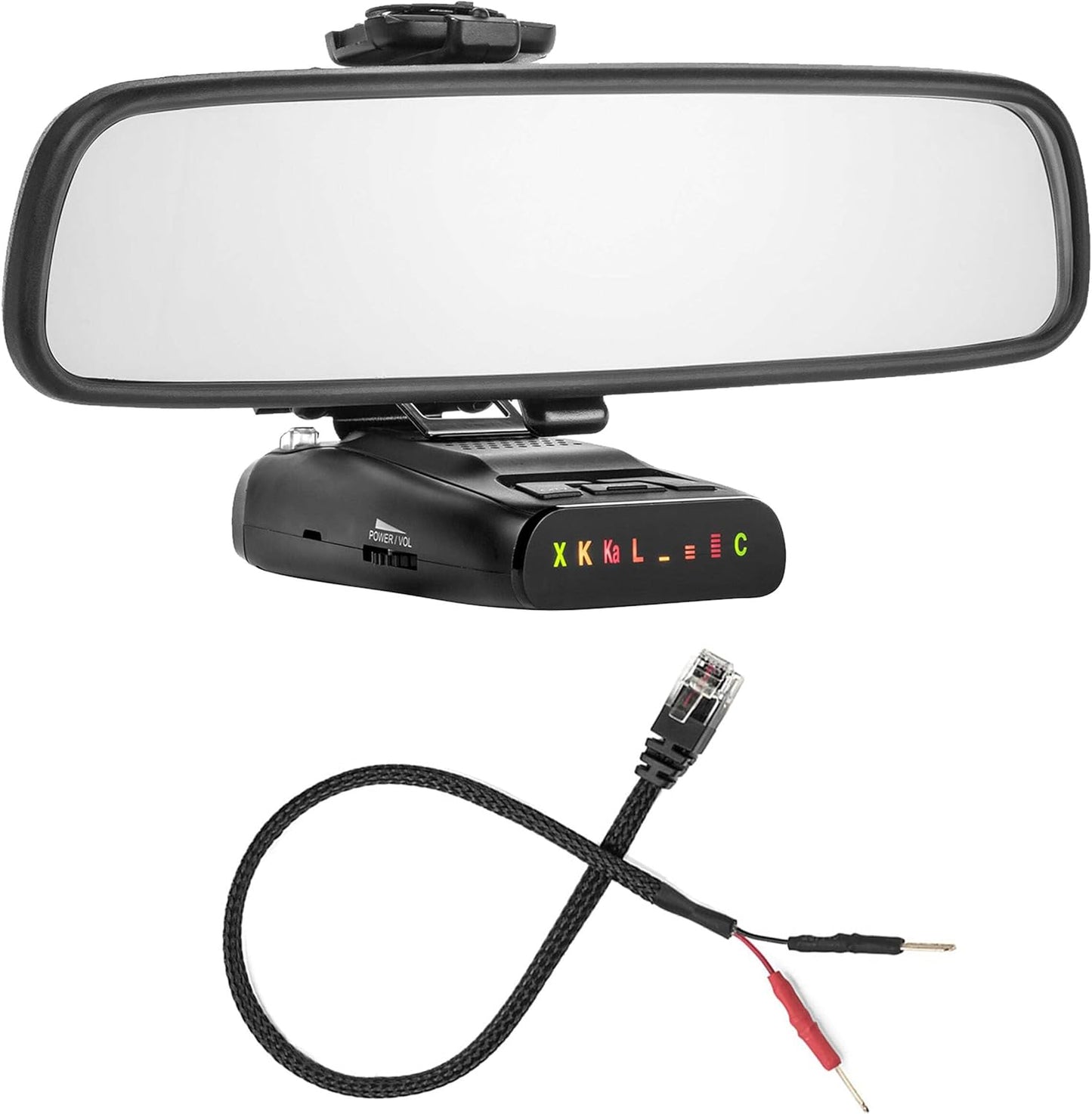 Radar Mount Mirror Mount and Wire for Uniden Radar Detectors