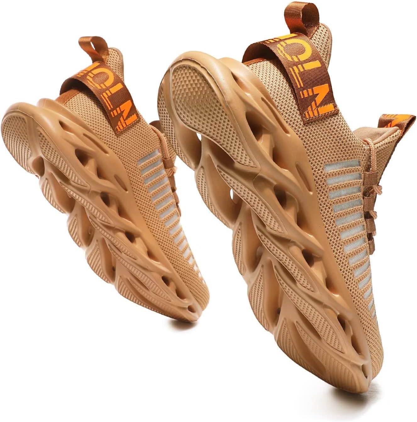 GSLMOLN Men's Slip on Breathable Walking Shoes for Comfort