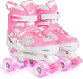 Kids Roller Skates for Boys Girls Beginner Toddlers - Adjustable