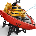SYMA Remote Control Boat Firefighter RC Boat for Kids - Fast 15 km/h