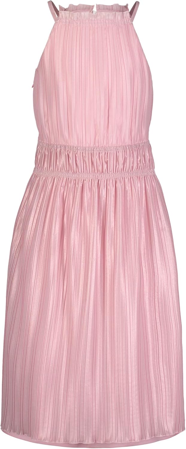 Calvin Klein Girls' Sleeveless Party Dress with Shimmering Style