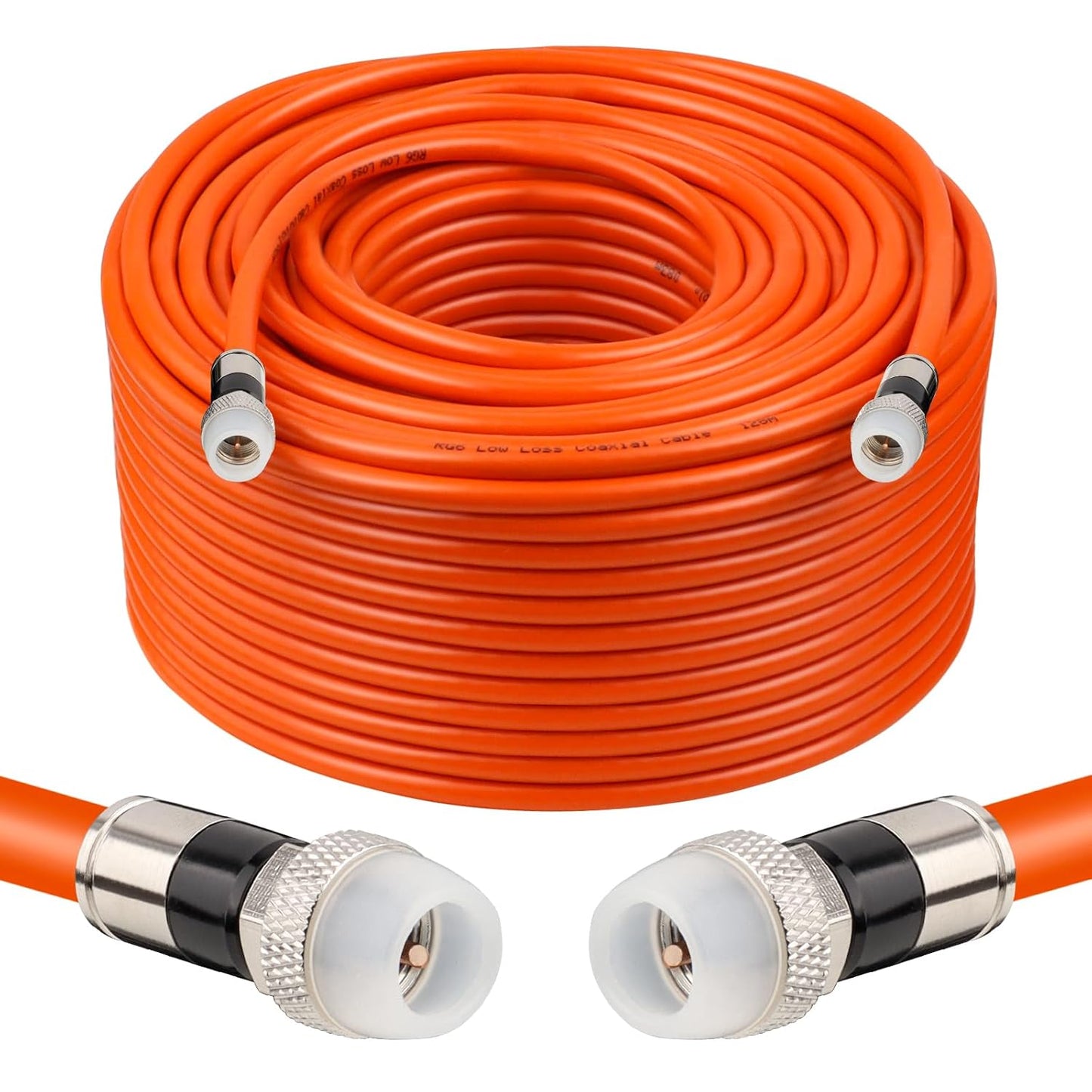 RG6 Coaxial Cable 200FT for Digital TV and High-Speed Internet