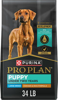 Purina Pro Plan Large Breed Dry Puppy Food, Chicken and Rice - Growth