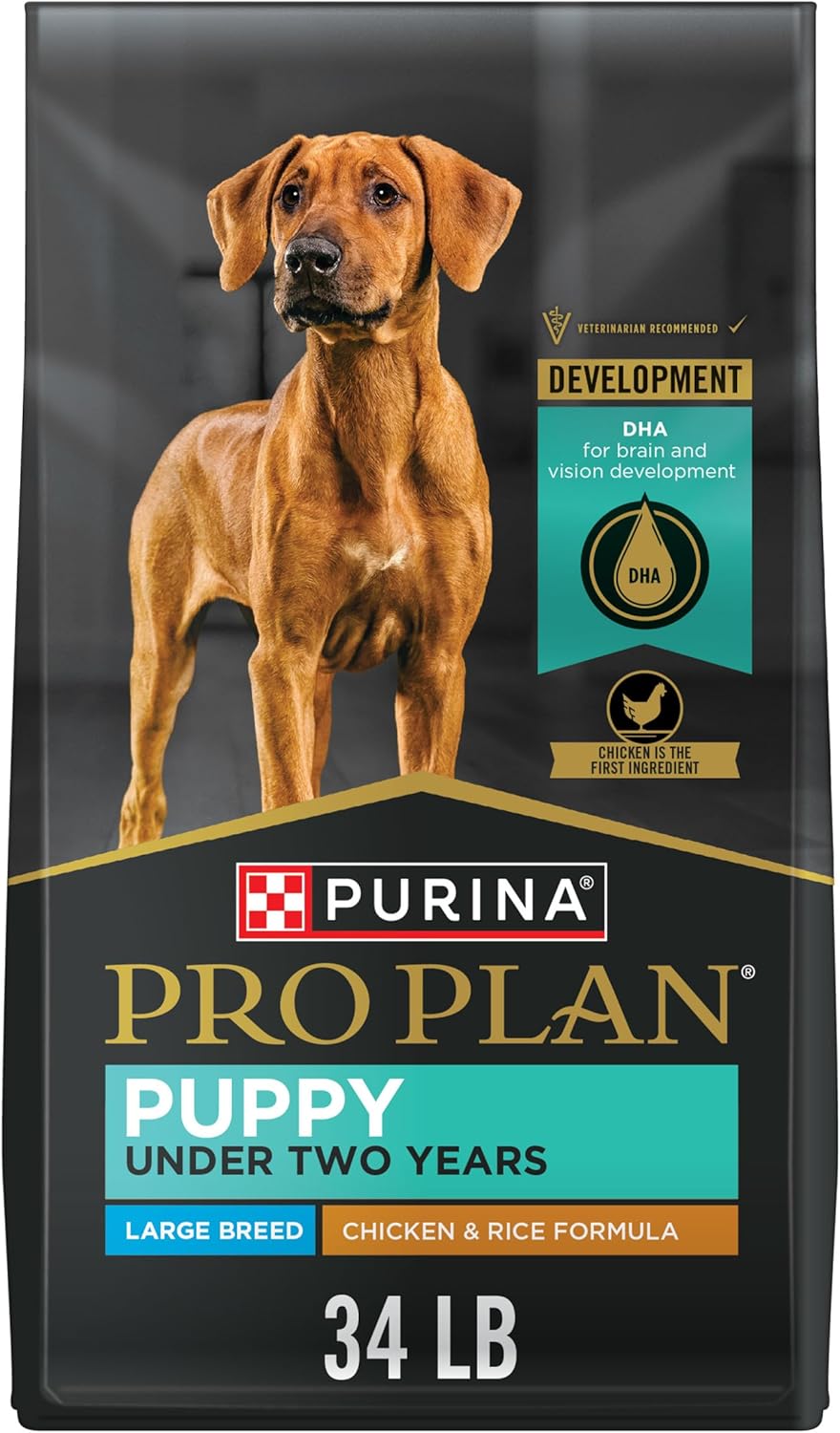 Purina Pro Plan Large Breed Dry Puppy Food for Healthy Growth