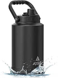 One Gallon Water Bottle 128 oz Insulated Jug - Large Capacity