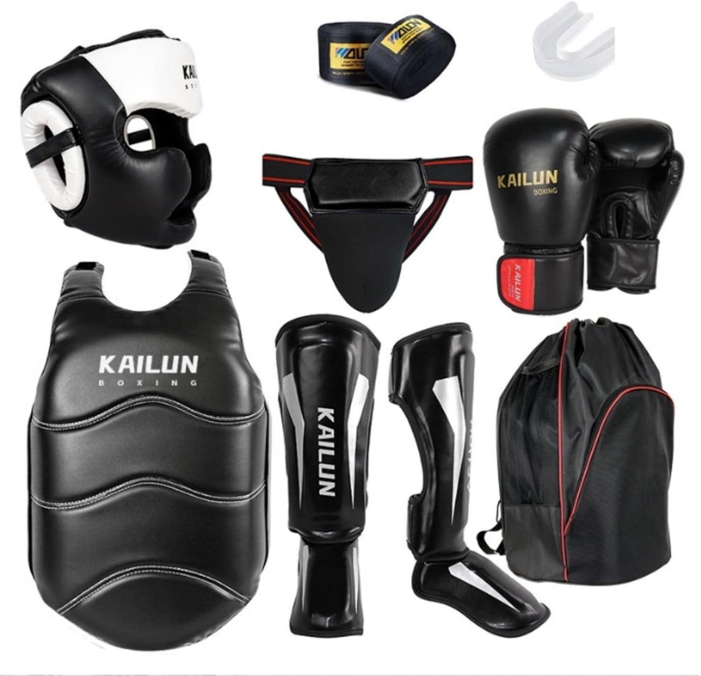 Complete Martial Arts Gear Set for Ultimate Protection - GDXTA