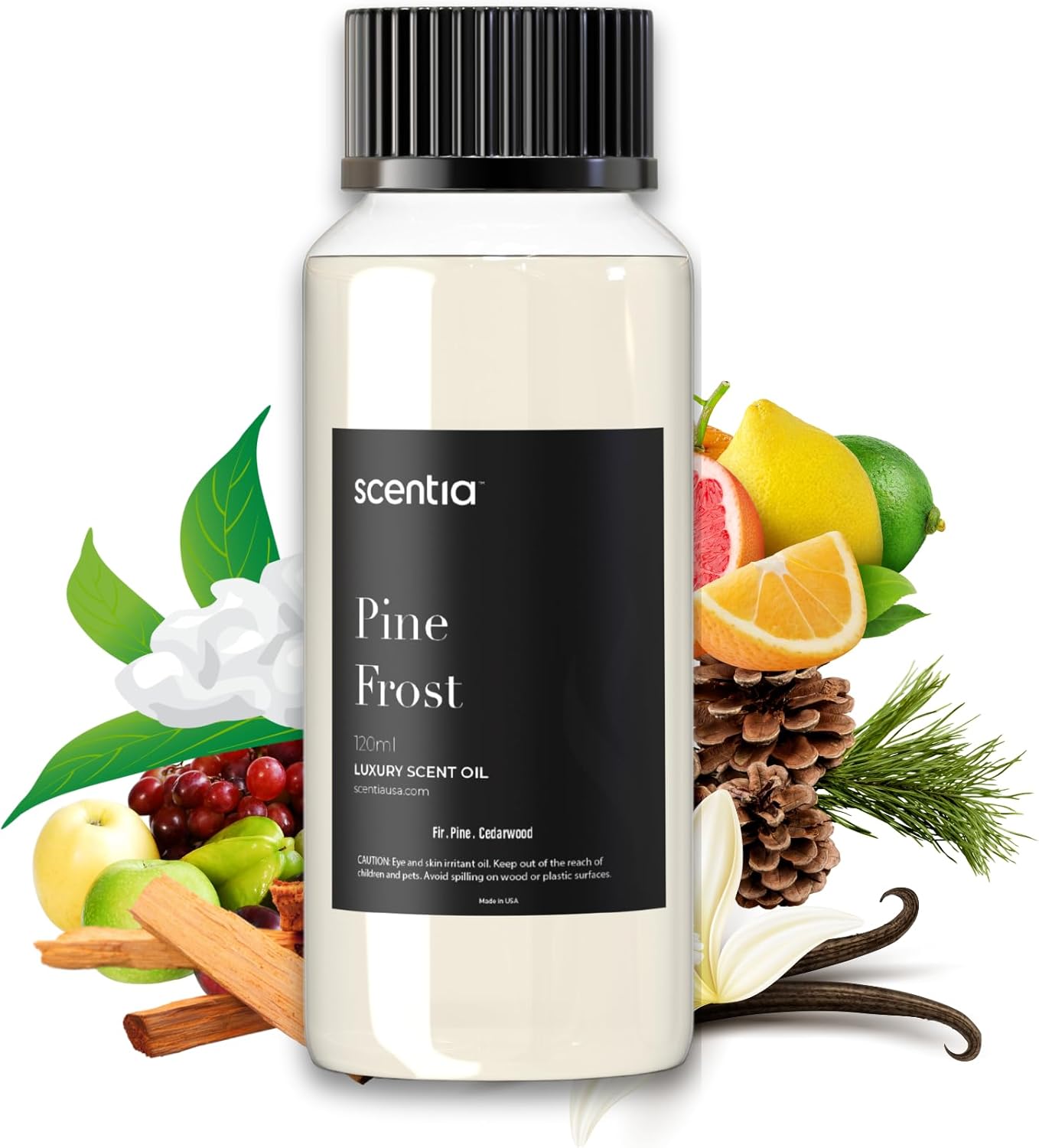 Pine Frost Essential Oil 120ml for Holiday Aromatherapy Bliss