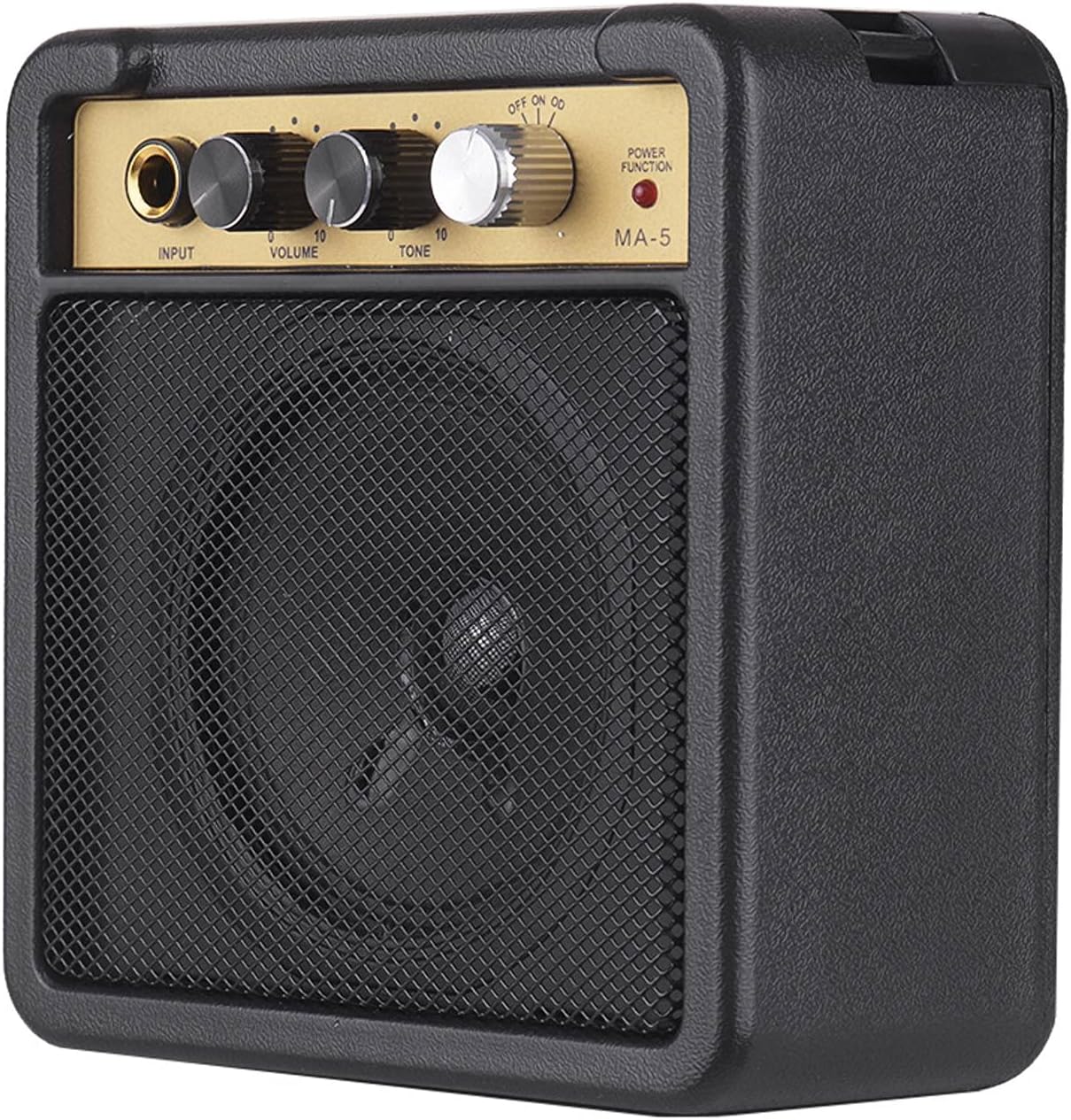 Portable 5W Mini Guitar Amp - Volume & Tone Control