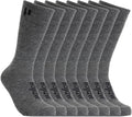 HOLLOW Alpaca Crew Socks for Men and Women - Temperature Regulating 6%