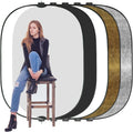Reflector Photography 5x6.5ft 5-in-1 Collapsible Reflector - Portable