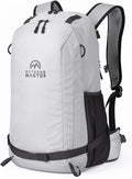 OutdoorMaster Ski Backpack 35L - Recycled Fabric Daypack for Snow