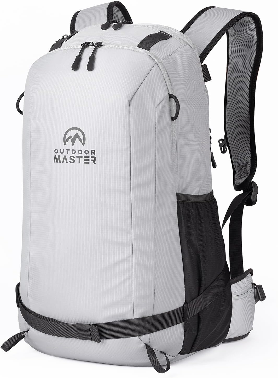 35L Recycled Grey Ski Backpack - All-in-One Sport Companion