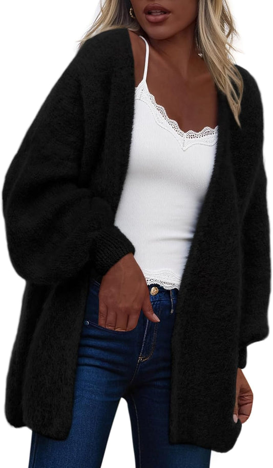 Dowerme Women Open Front Cardigans for Trendy Fall Fashion