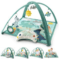 Peanutshell Unisex Baby Play Gym & 7-in-1 Play Mat - Dino Adventure