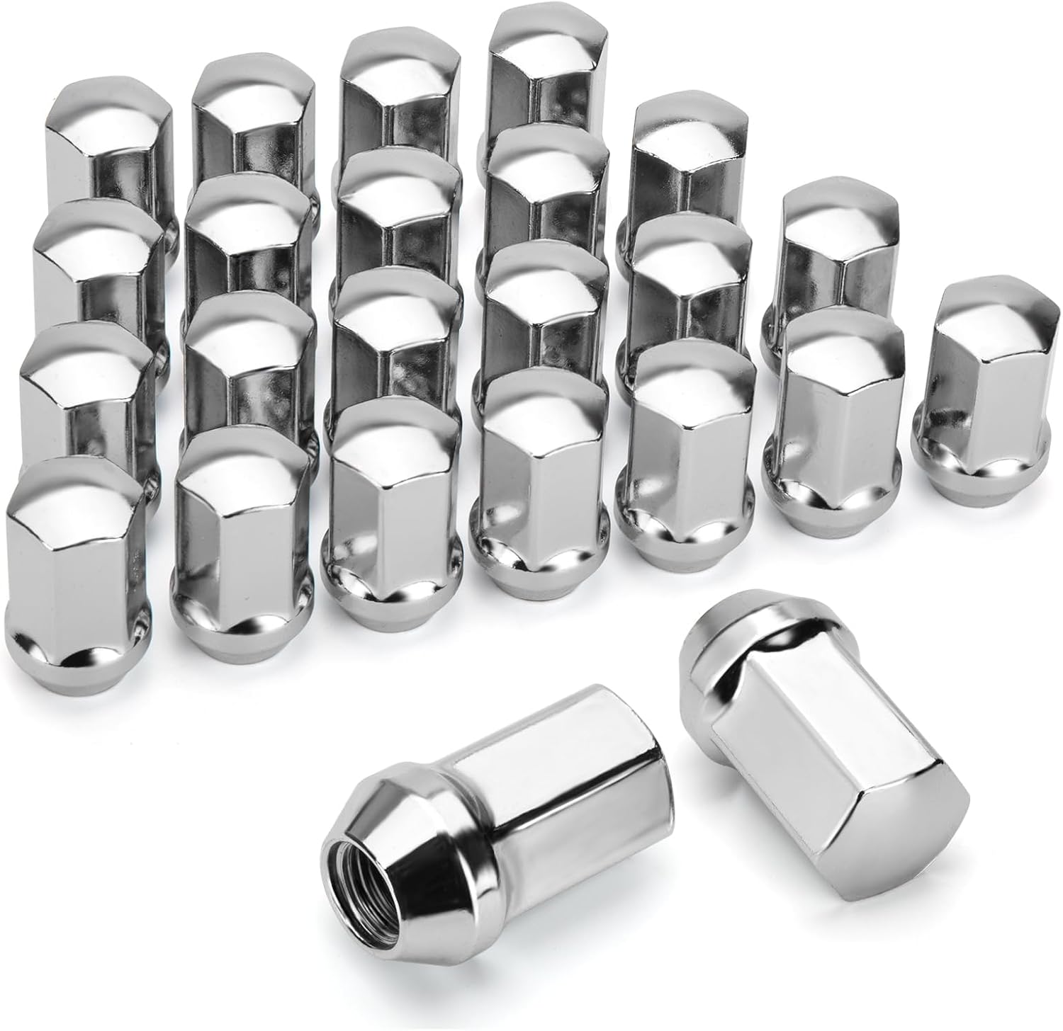 dynofit 24pcs 14x1.5 OEM Lug Nuts for Silverado & Tahoe