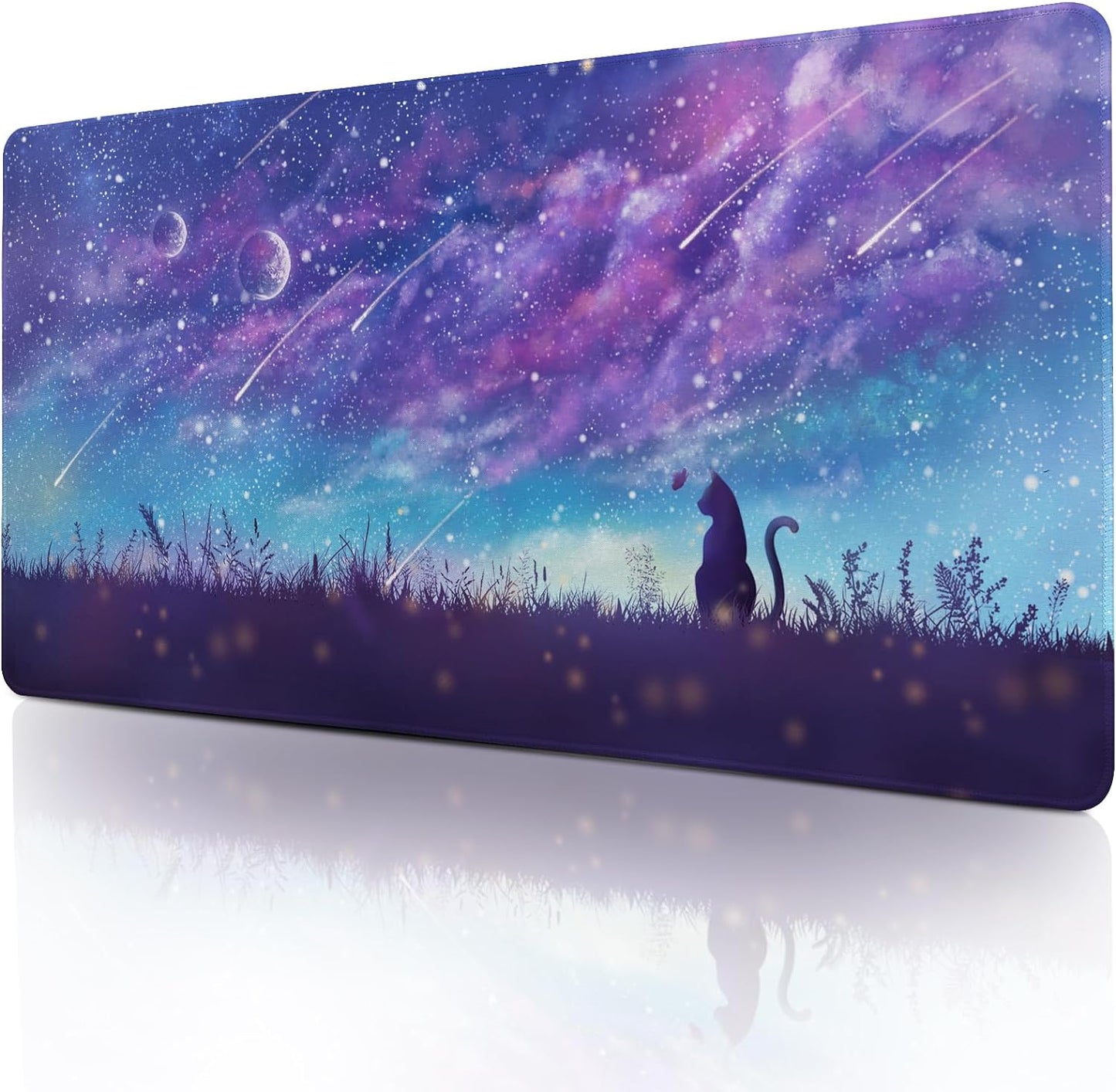 Purr-fectly Large Cat Gaming DeskPad by Lokigo
