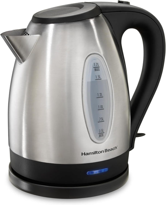 Hamilton Beach Electric Tea Kettle for Fast Boiling Water