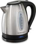 Hamilton Beach Fast Boil Electric Tea Kettle 1.7L Stainless Steel