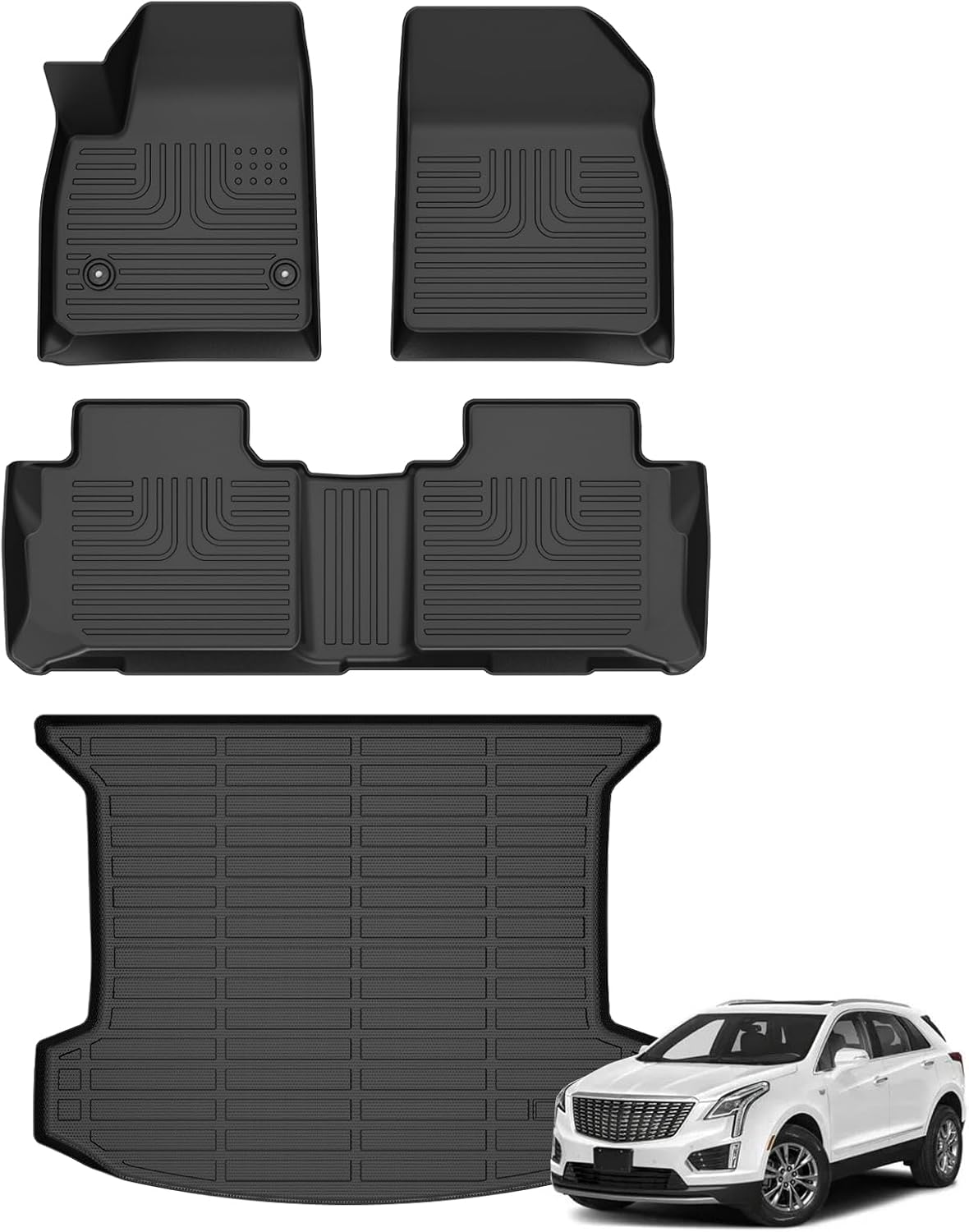 All Weather Floor Mats & Cargo Liner for Cadillac XT5 2017-2025