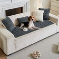 Couch Cover for Dogs Geometric Jacquard - Pet-Friendly Sofa Protector