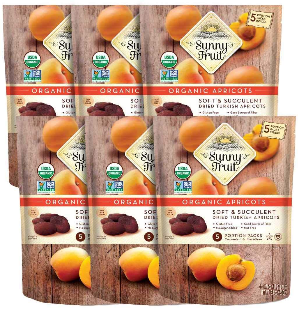 Organic Turkish Dried Apricots - Healthy Snack Packs for You