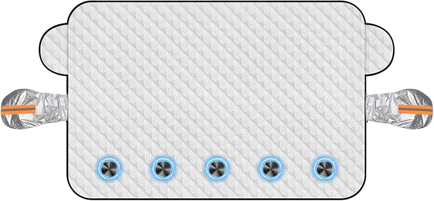 2026 New Car Windshield Snow Cover with Magnetic Edges for Ice