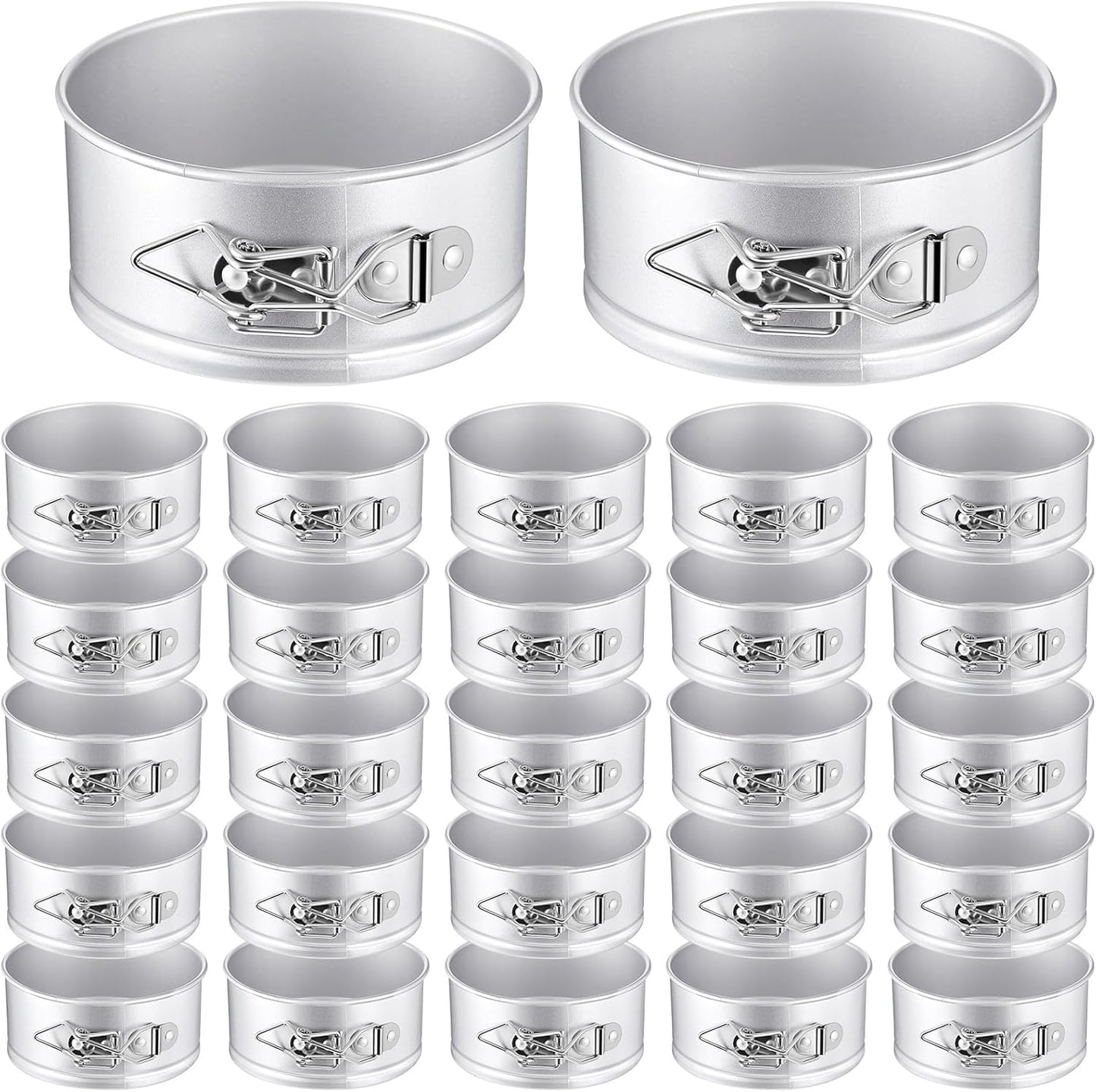 Mini Springform Pan Set for Baking Cheesecakes and Pizzas