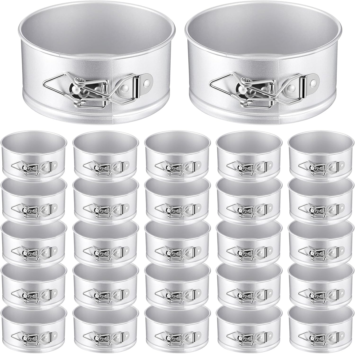 Mini Springform Pan Set for Baking Cheesecakes and Pizzas