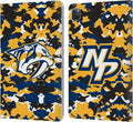 NHL Camouflage Nashville Predators Leather Wallet Case for iPad Pro 11