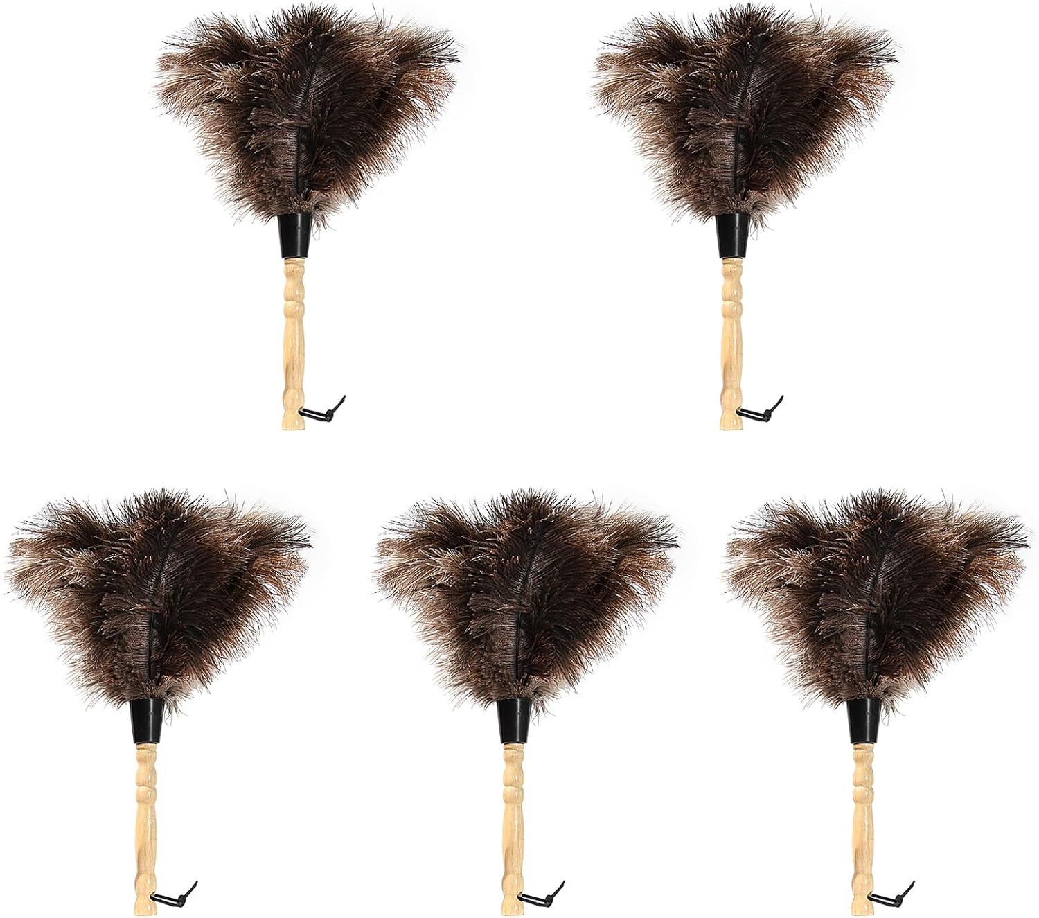 Natural Ostrich Feather Duster for Effective Cleaning Supplies