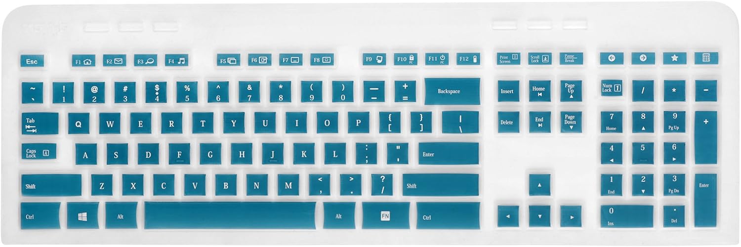 Protective Silicone Cover for Logitech MK520 - Cosmos Blue