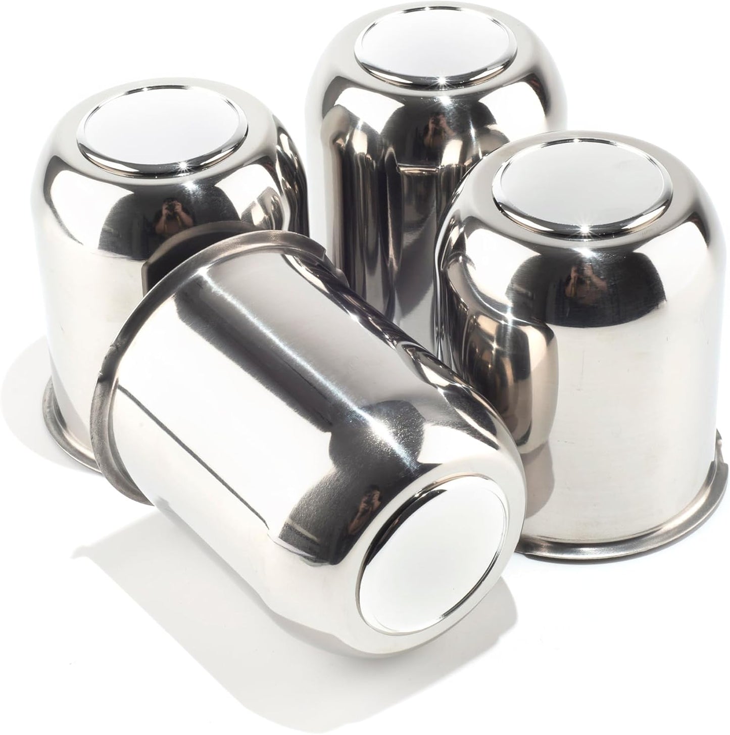 4Pcs 3.74 Inch Push Through Wheel Center Caps for Trucks SUVs