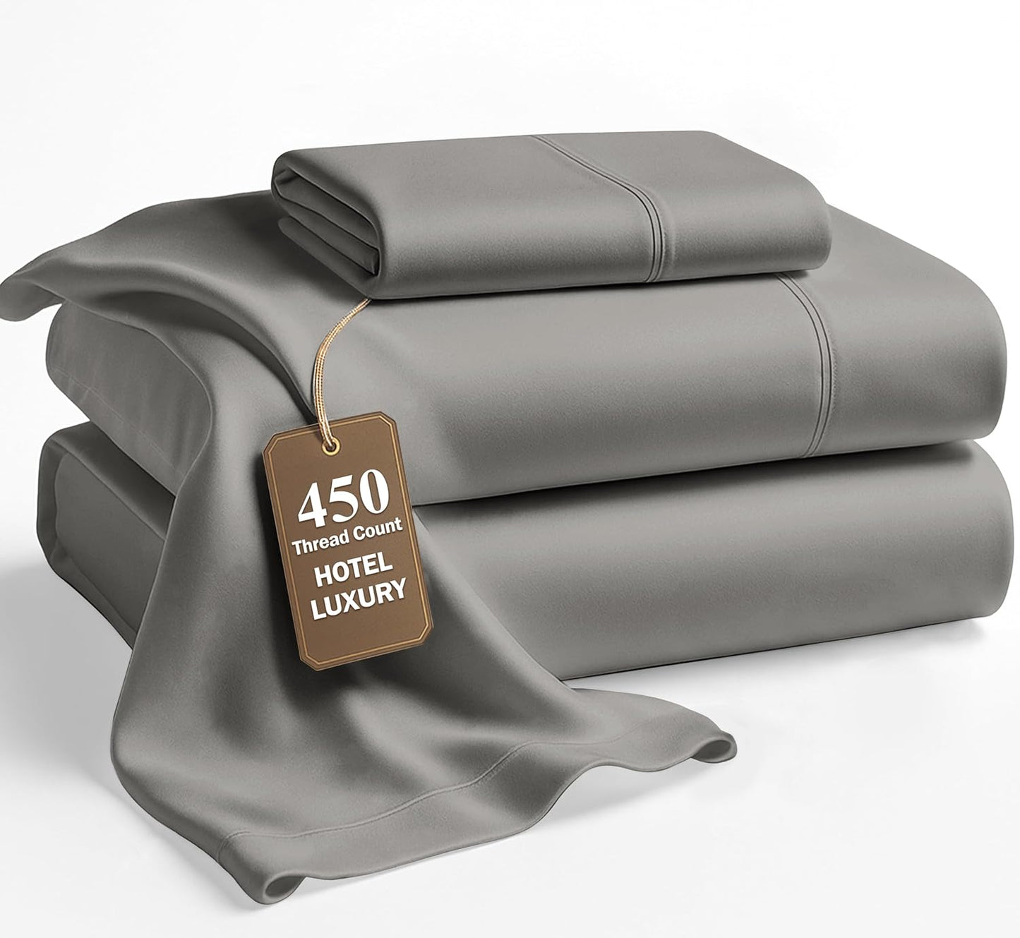 Lane Linen 100% Cotton Twin Sheets Set for Ultimate Comfort