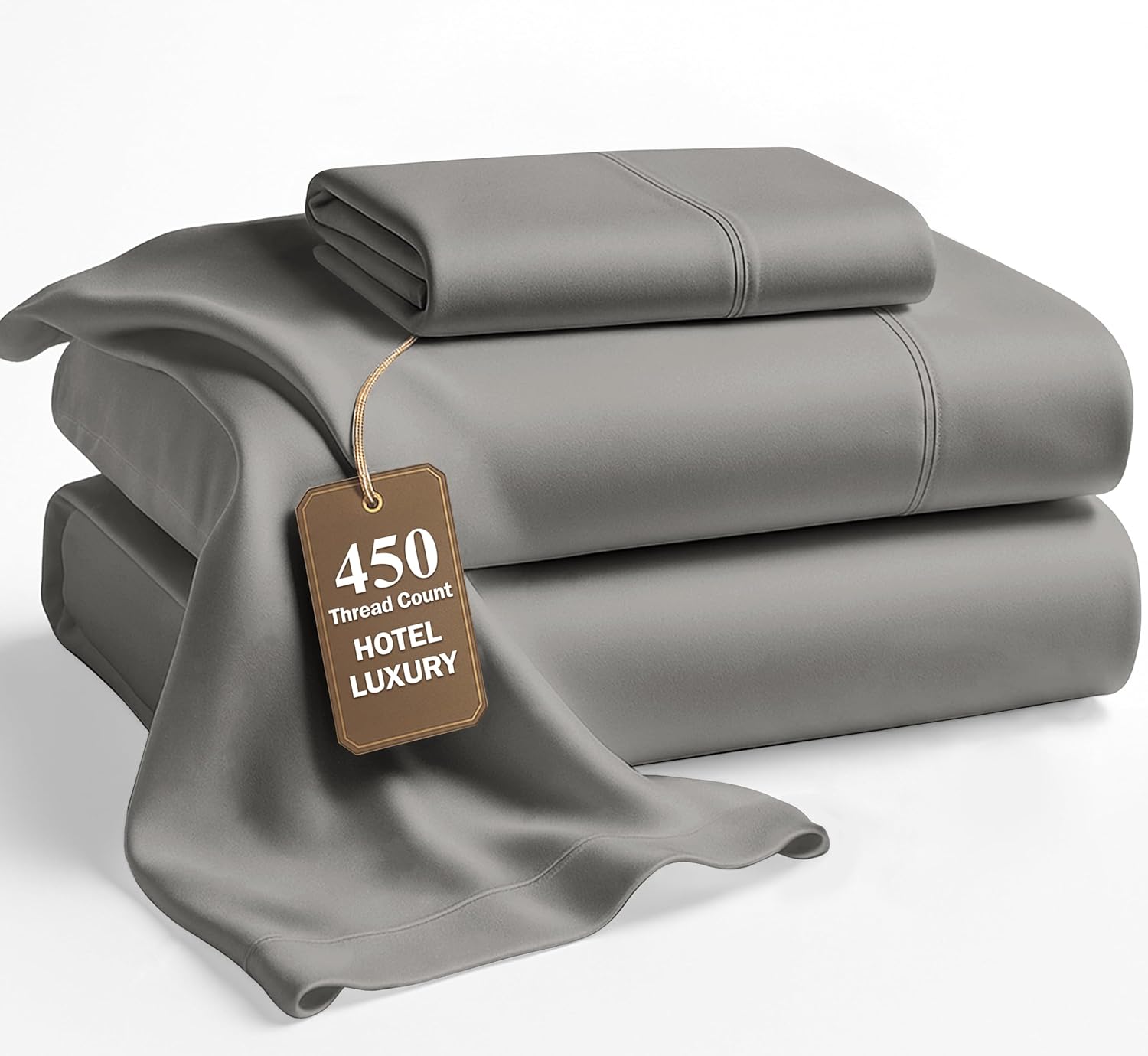 Lane Linen 100% Cotton Twin Sheets Set for Ultimate Comfort