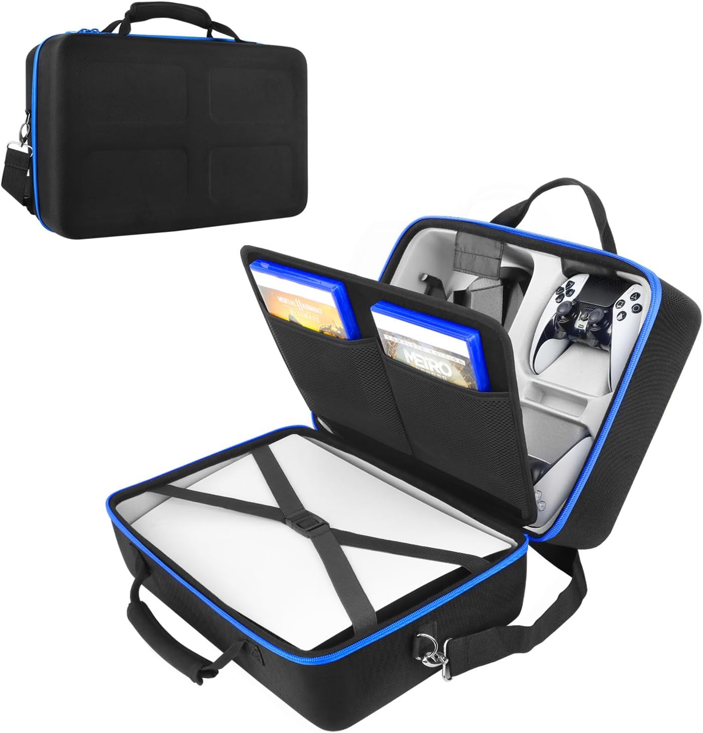 Hard Shell Carrying Case for Playstation 5 Console Travel Bag