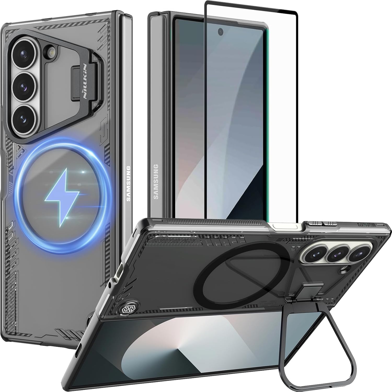 Nillkin Slim Clear Magnetic Phone Case for Samsung Galaxy Z Fold 6