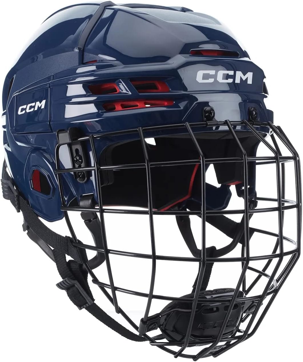 CCM Tacks 70 Hockey Helmet Combo with Cage for Seniors