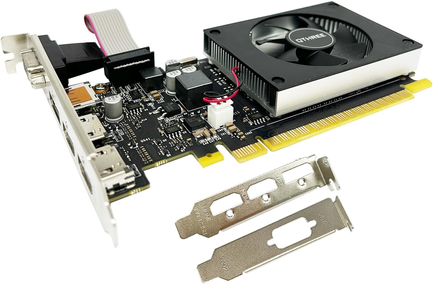QTHREE GeForce GT 730 4GB Low Profile Gaming GPU