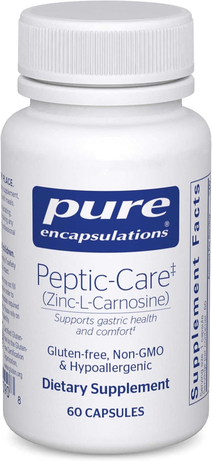 Zinc-L-Carnosine Gut Health Supplement for Gastric Comfort