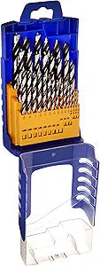 Fisch Chrome Vanadium Wood Twist Drill Bits, 29-Piece Set - Clean Wood