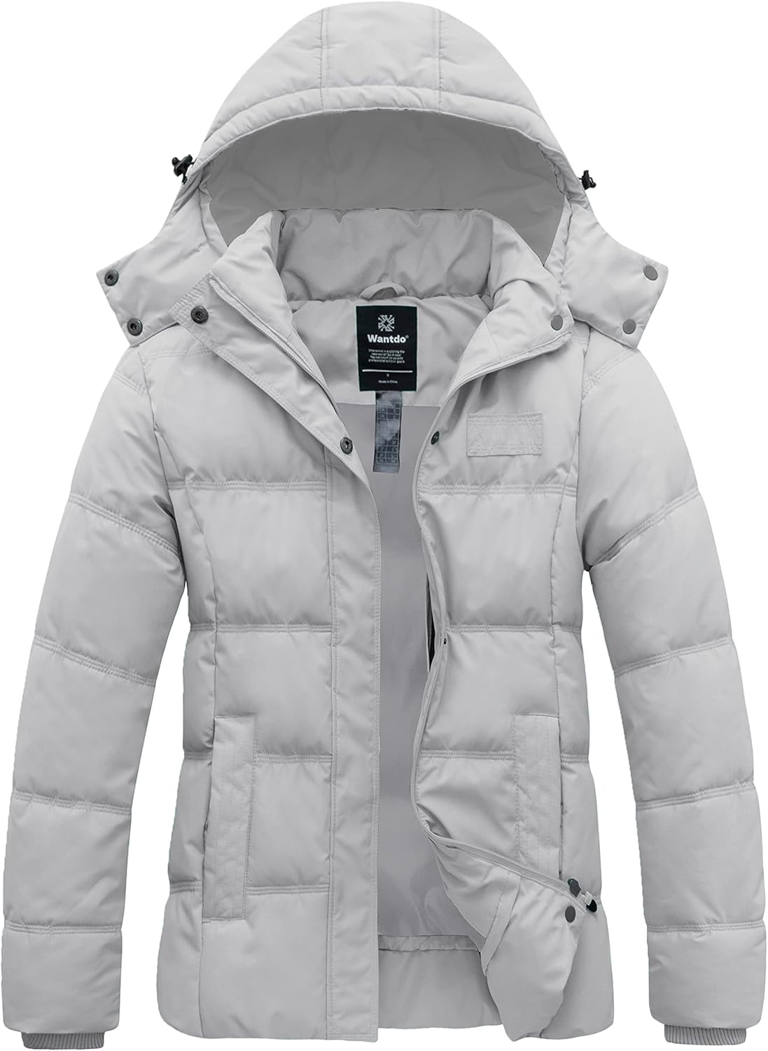 Wantdo Women's Hooded Warm Winter Coat for Cold Weather Comfort