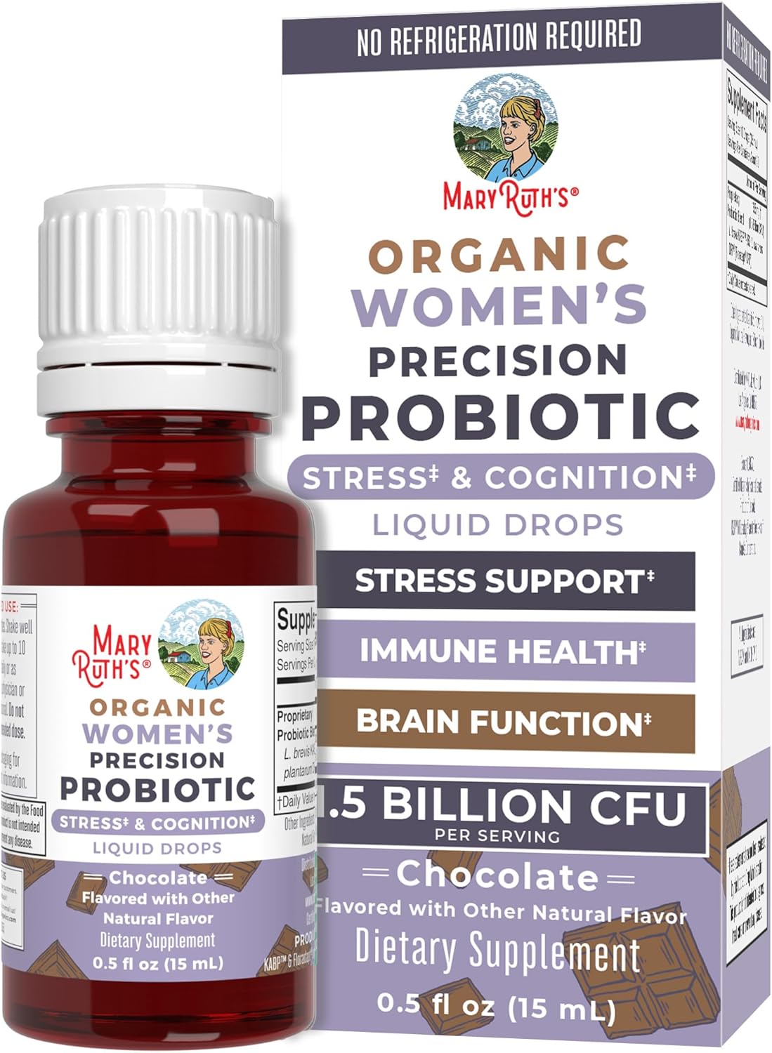 Organic Stress & Cognition Probiotics for Women by MaryRuth