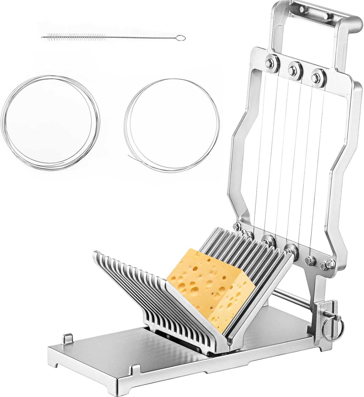 VEVOR Cheese Slicer with Replaceable Wire for Perfect Cuts