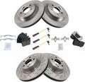 Front and Rear Brake Pad & Rotor Kit for 2000-2002 Mercedes-Benz