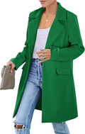 PRETTYGARDEN Women's Long Blazer Jacket - Versatile Work to Casual 4-6