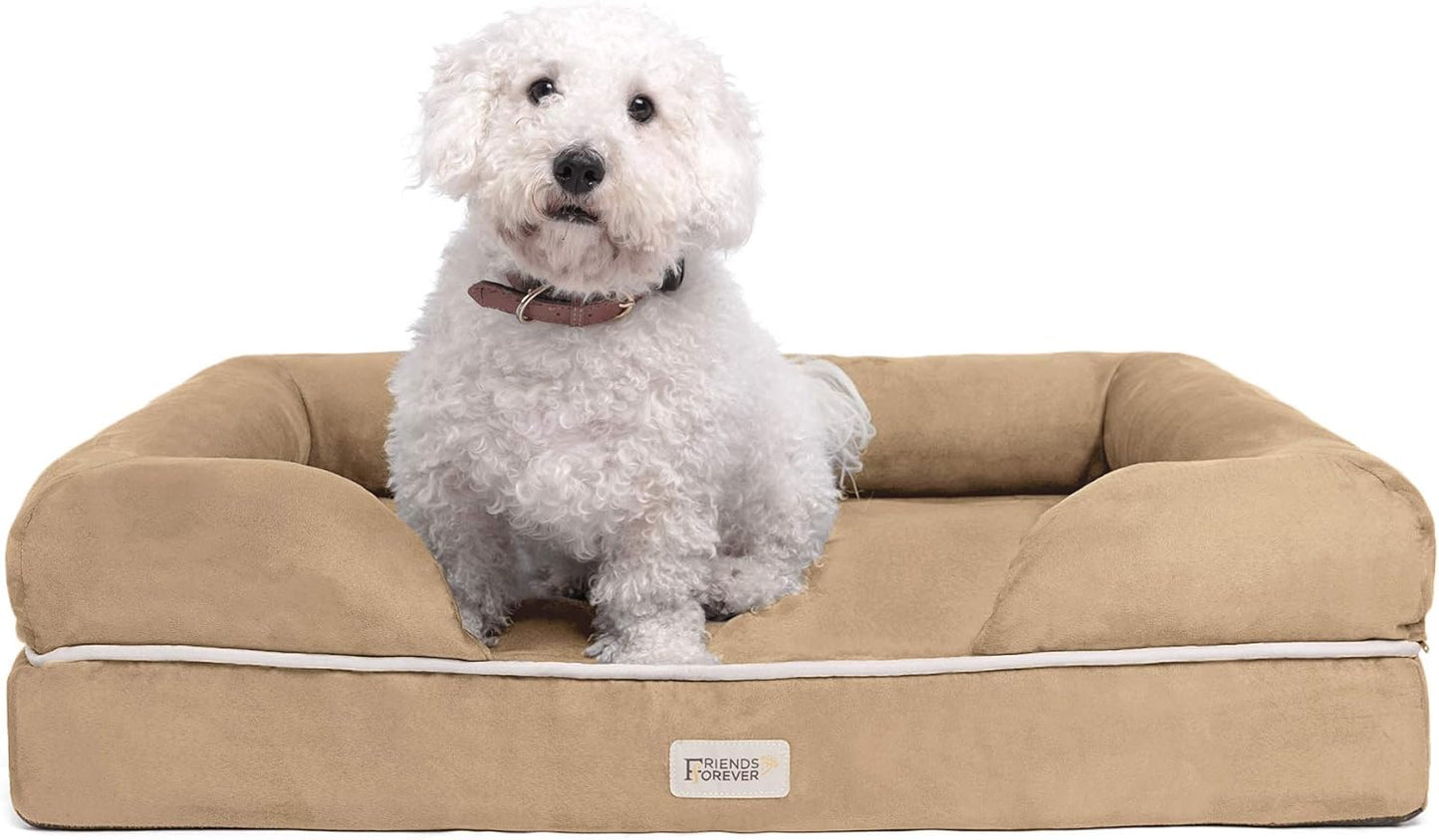 Chester Large Dog Bed - Orthopedic Memory Foam for Comfort