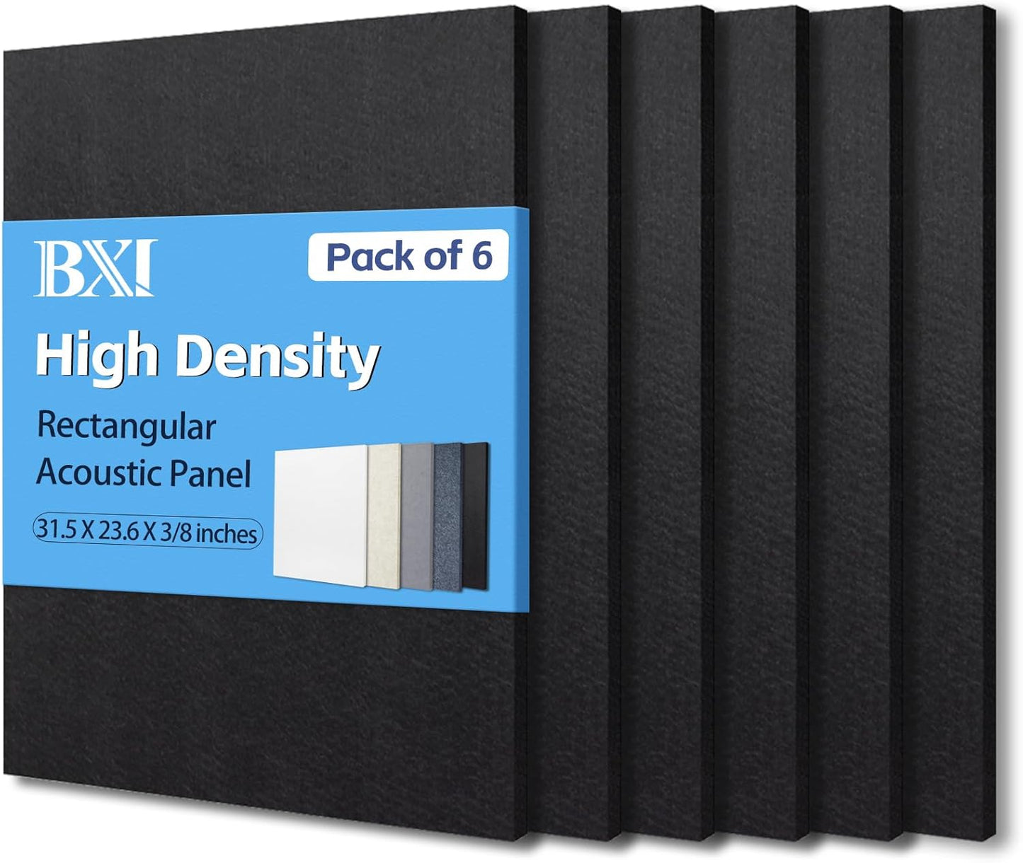 BXI Sound Absorber Panels for Echo Reduction and Acoustic Treatment
