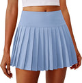 Pleated Tennis Skirt High Waist Athletic Skort - Lightweight & UV