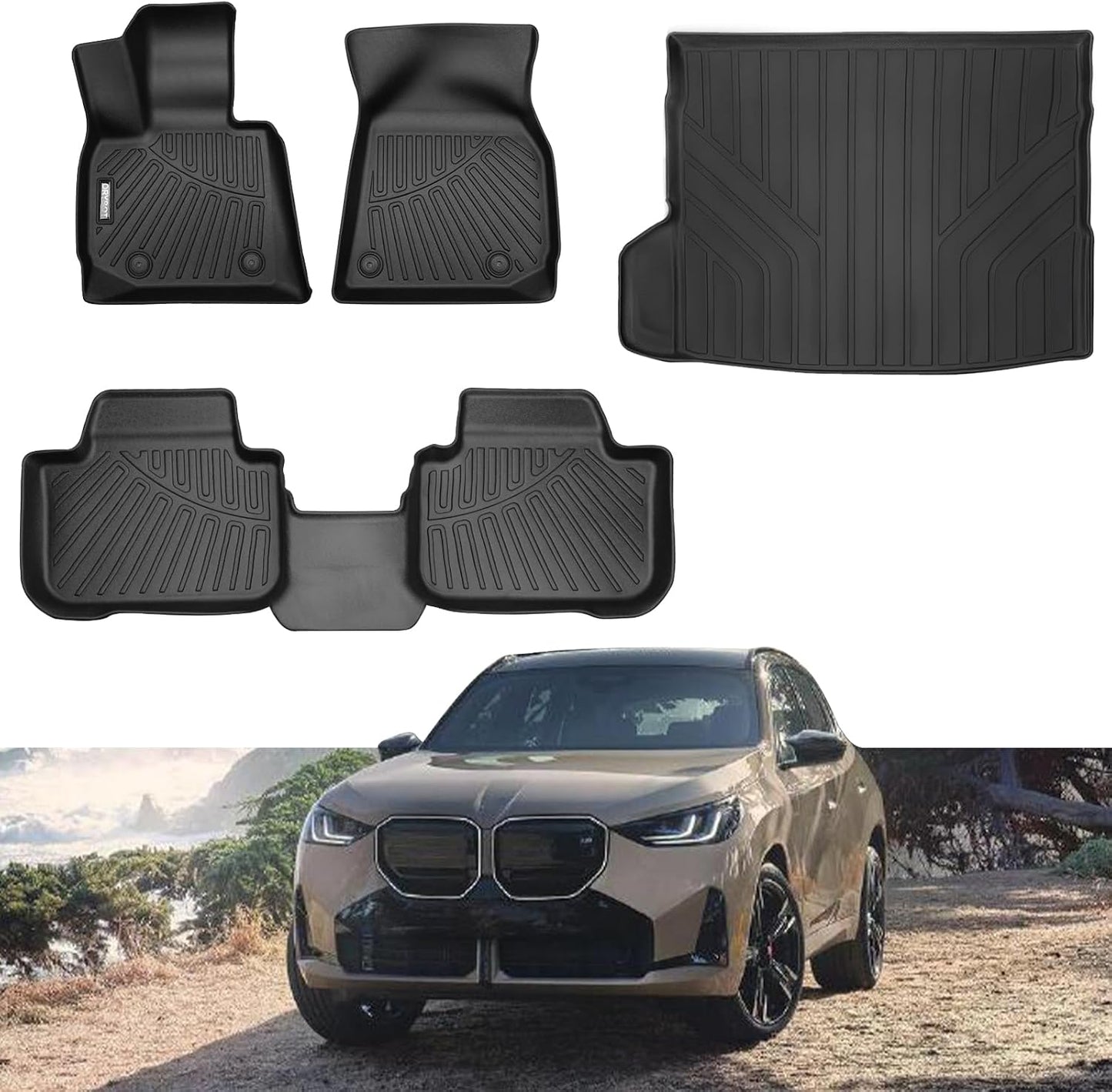 Custom Fit Floor Mats for 2025 2026 BMW X3 M50/30 xDrive