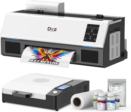 DXZ XP600 DTF Printer: 500mm/s High Speed, Dual White Ink System